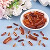 100Pcs 4 Styles Transparent Acrylic Beads MACR-TA0003-03-5
