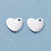 201 Stainless Steel Stamping Blank Tag Pendants STAS-I100-10S-2