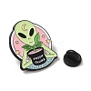 Saucer Man Enamel Pins JEWB-P039-08EB-03-3