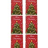 200Pcs Christmas Theme Paper Self-Adhesive Stickers DIY-M070-02J-2