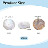 20Pcs 2-Hole Natural Shell Buttons BUTT-PH0001-75-2