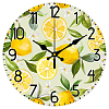 MDF Printed Wall Clock HJEW-WH0058-010-1