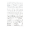 Laser Hot Stamping Nail Art Stickers Decals MRMJ-R088-33-R081-01-1