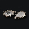 Natural Quartz Crystal Pendants G-B009-02G-N-3