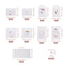 Fashewelry Rectangle Cardboard Earring Display Cards CDIS-FW0001-05-11