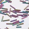 Glass Bugle Beads SEED-E001-9mm-83#-2