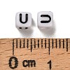 Opaque Acrylic Beads OACR-S076-01U-3