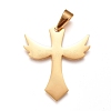 304 Stainless Steel Pendants STAS-I135-02G-1