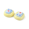 Opaque Cute Cartoon Resin Cabochons CRES-O006-06A-3