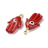 Handmade Lampwork Pendants LAMP-P057-02G-4