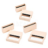 3 Bags 3 Styles Square Transparent PE Thin Film Suspension Jewelry Display Box CON-TA0001-38D-2