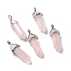 Gemstone Double Terminated Pointed Pendants G-N0037-08-1