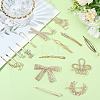 Zinc Alloy Hair Bobby Clips PHAR-SP0001-09-3