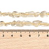 Natural Lemon Quartz(Heated) Beads Strands GG-CBAF5B4-A01-01-5
