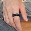 201 Stainless Steel Finger Rings for Unisex WG511F1-07-2
