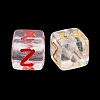 Acrylic European Beads MACR-I042-01Z-2