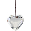 2Pcs Glass Heart Pendant Decorations HJEW-SP0001-22A-6