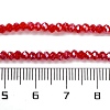 Baking Electroplate Glass Beads Strands X-DGLA-A039-J4mm-B02-4