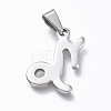 Non-Tarnish 304 Stainless Steel Pendants STAS-L210-06I-P-01-2
