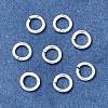 Brass Open Jump Rings KK-CBA1A60-06E-S-1