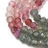 Gradient Color Natural Multicolor Tourmaline Beads Strands G-D110-E02-03-5
