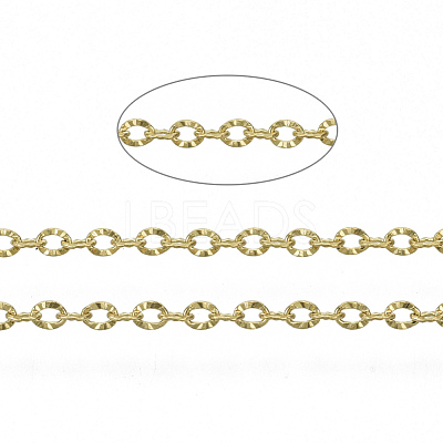 3.28 Feet PVD Vacuum Plating 304 Stainless Steel Chains X-CHS-S001-12B-G-1