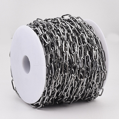 Unwelded Iron Paperclip Chains CH-S125-02C-B-1