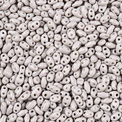 Baking Paint Glass Seed Beads SEED-T006-03Y-1