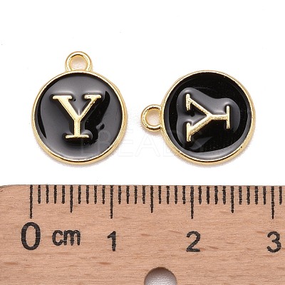 Golden Plated Alloy Charms ENAM-S118-02Y-1