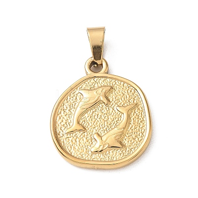 304 Stainless Steel Pendants SA-CBA34D4-03G-G-1