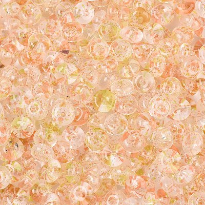 Baking Paint Transparent Glass Beads DGLA-T004-07H-1