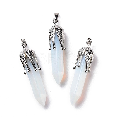 Opalite Big Pointed Pendants G-E059-03AS-10-1