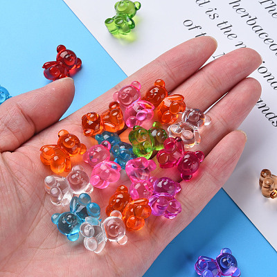 Transparent Acrylic Beads MACR-S373-54B-1