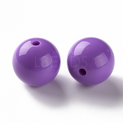 Opaque Acrylic Beads MACR-S370-C20mm-30-1