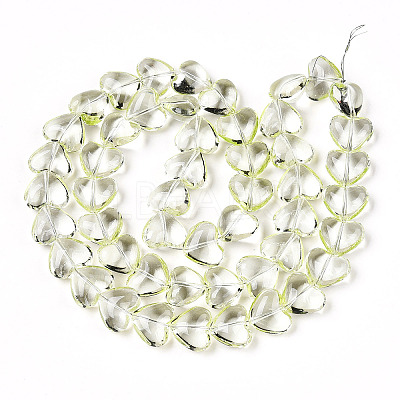 Transparency Glass Beads Strands X1-GLAA-T023-13D-1