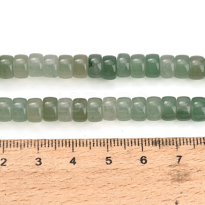 Natural Green Aventurine Beads Strands GG-CBA792A-G05-4x7mm-1