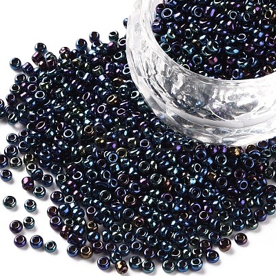 (Repacking Service Available) 12/0 Glass Seed Beads SEED-C018-2mm-604-1