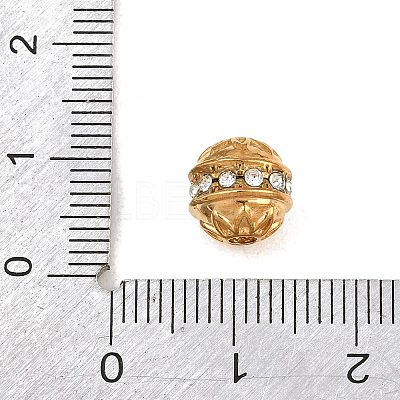 304 Stainless Steel Rhinestone Beads RB-CBA362B-01B-1