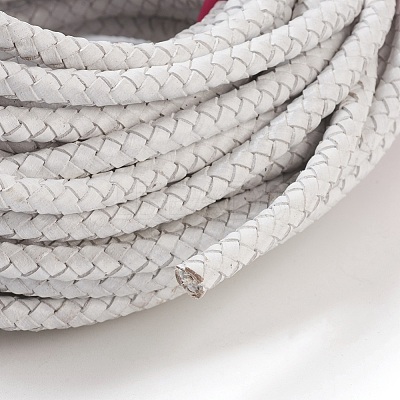 Braided Leather Cord with Core WL-F009-B09-6mm-1