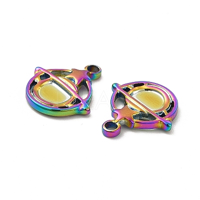 Ion Plating(IP) 304 Stainless Steel Pendants STAS-B032-31MC-1