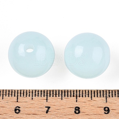 Opaque Acrylic Beads OACR-H038-09-04-1