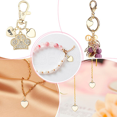 12Pcs Brass Charms KK-GO0002-22-1