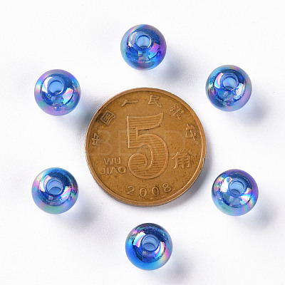 Transparent Acrylic Beads MACR-S370-B8mm-751-1