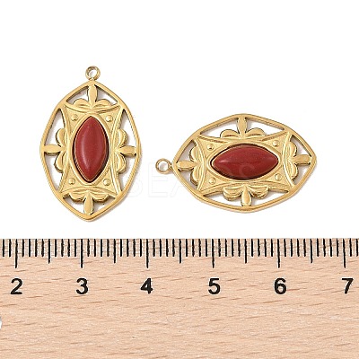 Natural Carnelian(Dyed & Heated) Pendants STAS-P380-18G-01-1