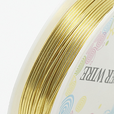 Round Copper Jewelry Wire CW0.5mm018-1