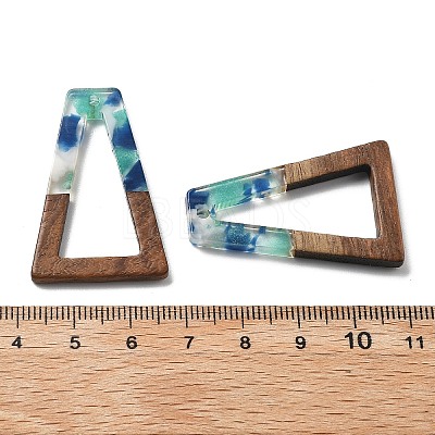 Resin and Walnut Pendants FIND-R051-03A-1