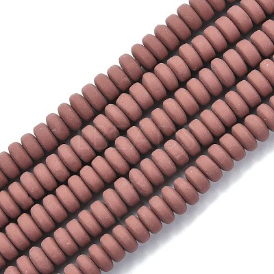 Handmade Polymer Clay Beads Strands X-CLAY-N008-008-125-1