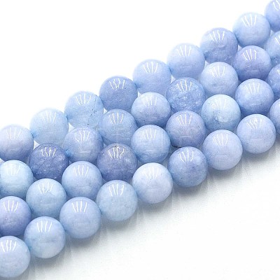 Natural Quartz Beads Strands G-N355-8mm-47-1