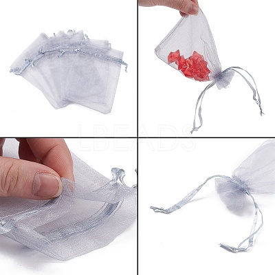 Organza Gift Bags with Drawstring X1-OP-R016-9x12cm-05-1
