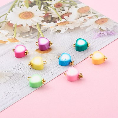 Polymer Clay Charms PALLOY-JF00678-1